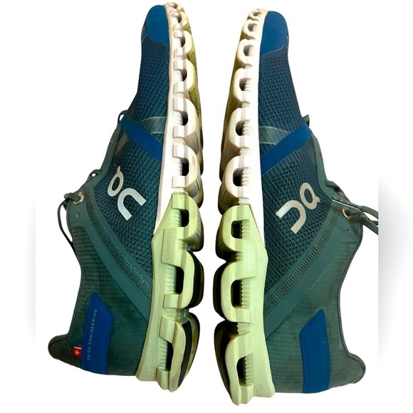 On Running Men\'s Blue and Green Athletic Shoes main image 3
